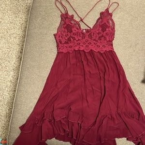 Lace Top Dress